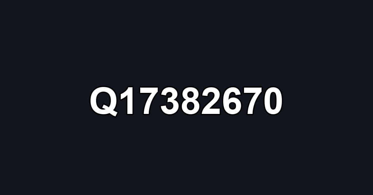 Q17382670