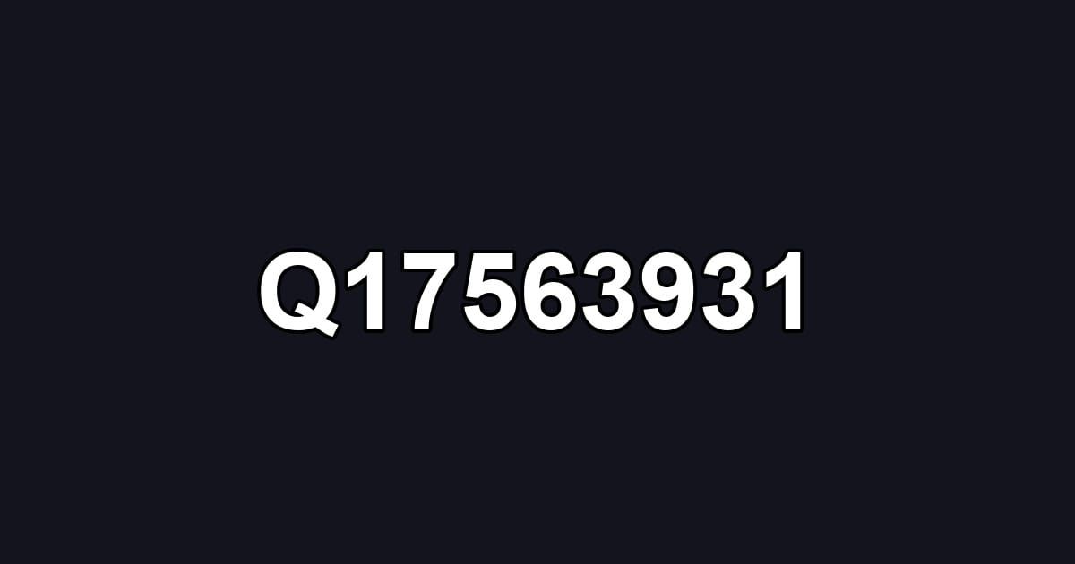 Q17563931