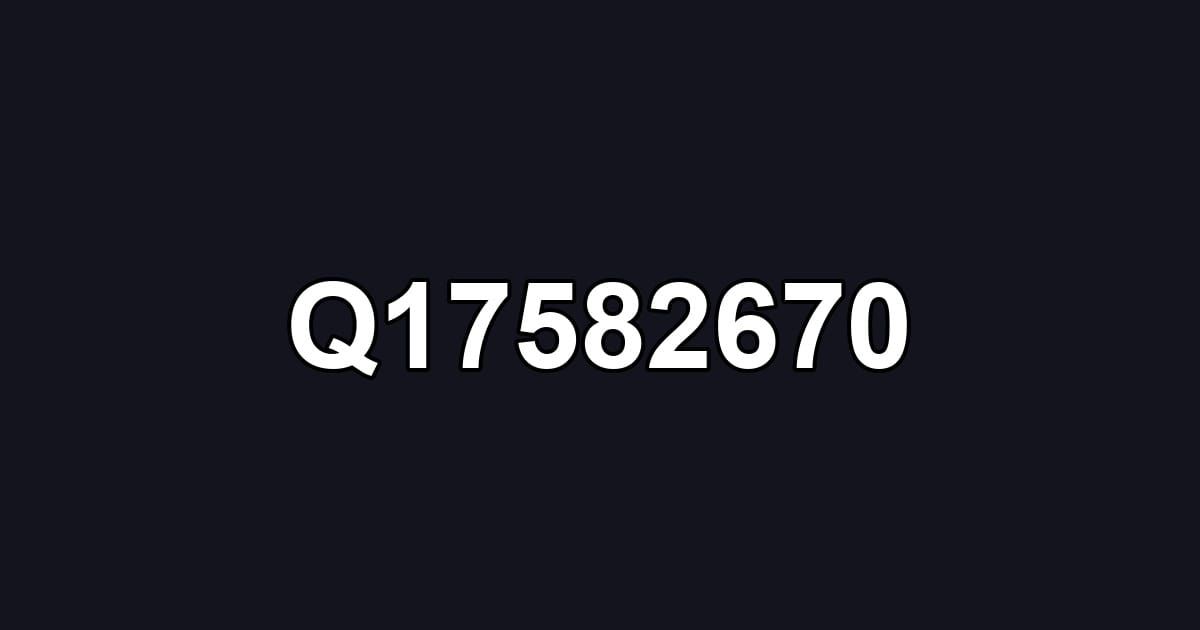 Q17582670