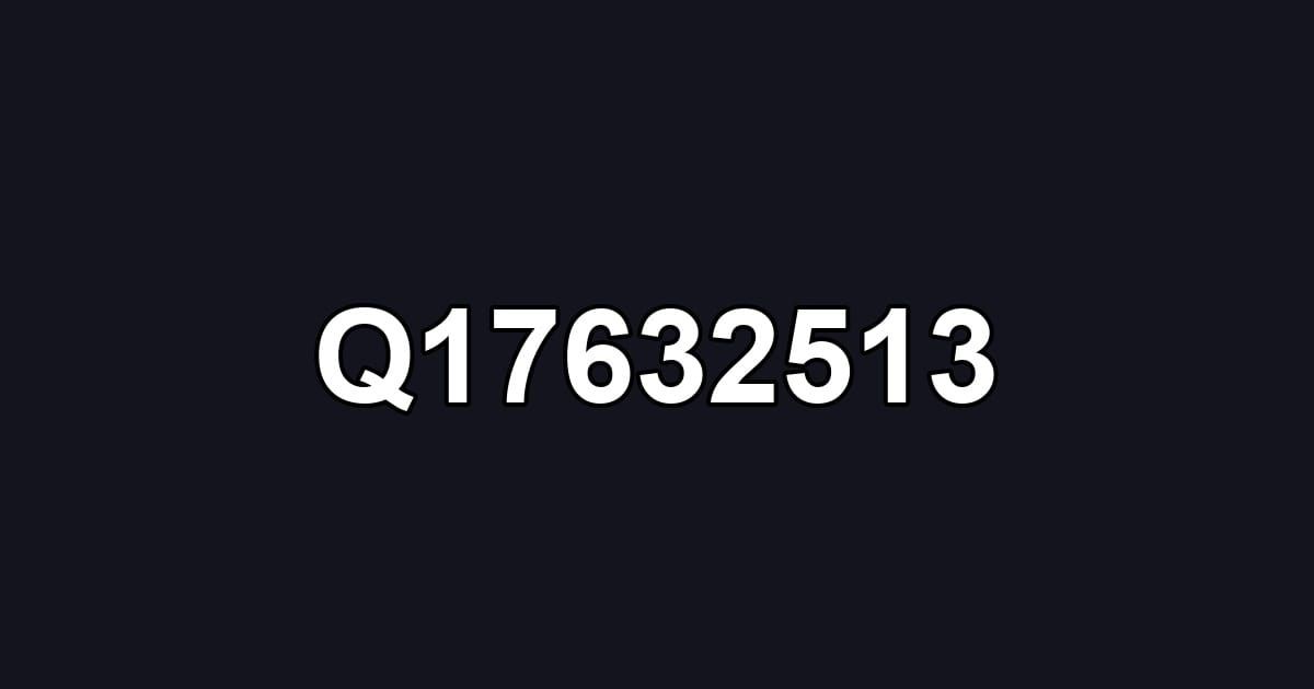 Q17632513