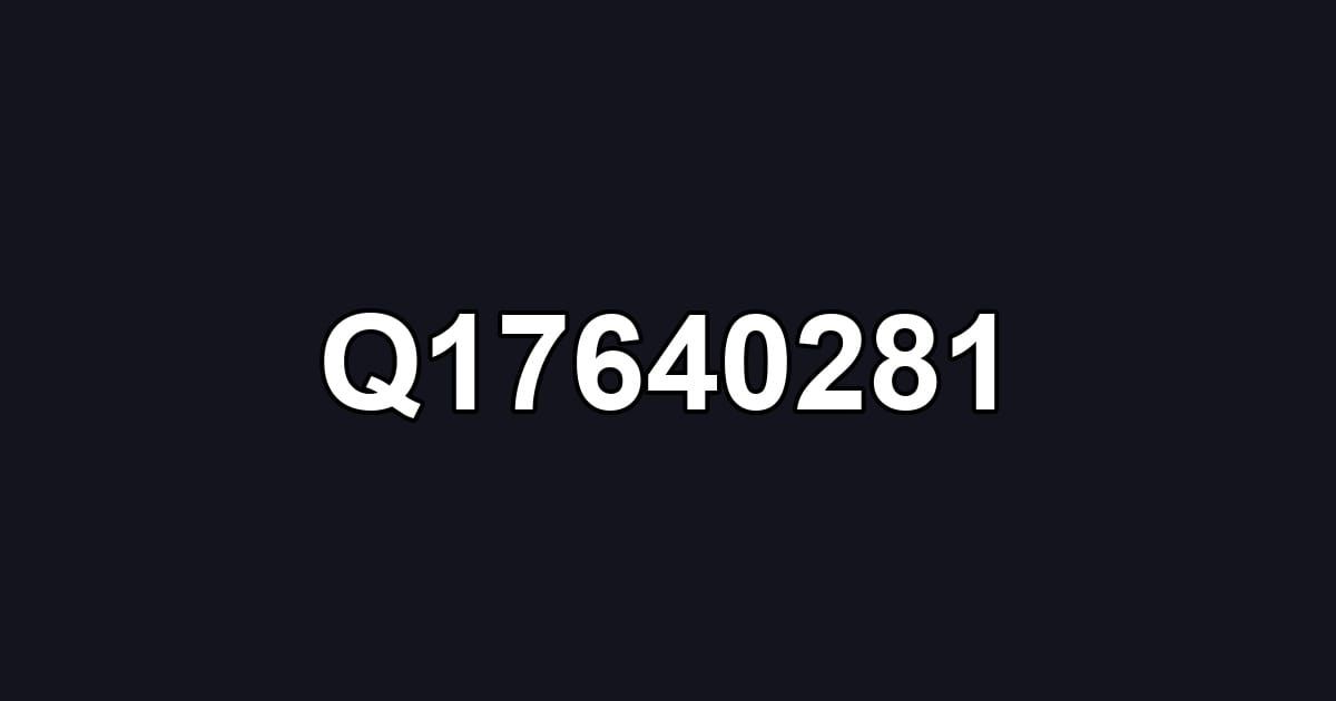 Q17640281
