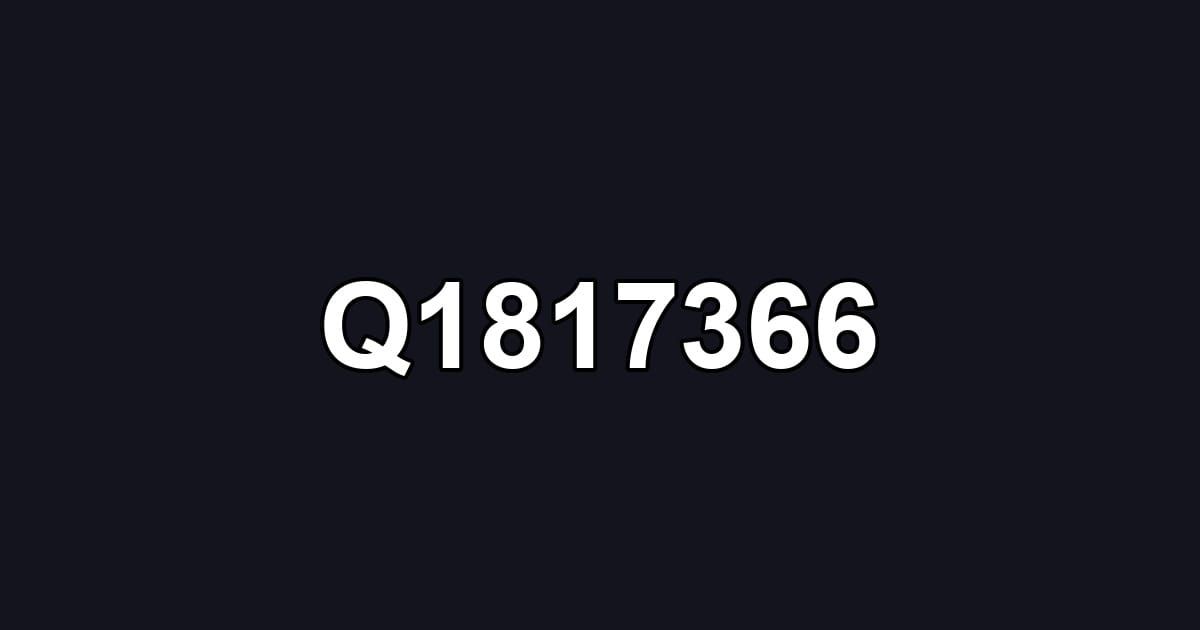 Q1817366