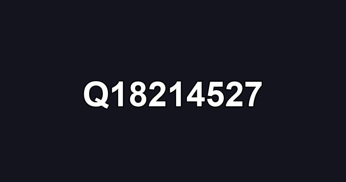 Q18214527