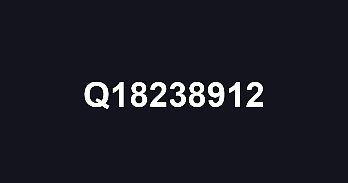 Q18238912