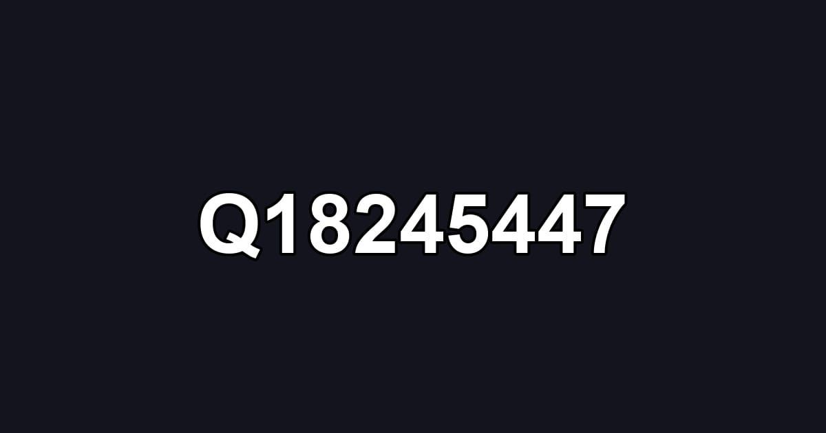 Q18245447