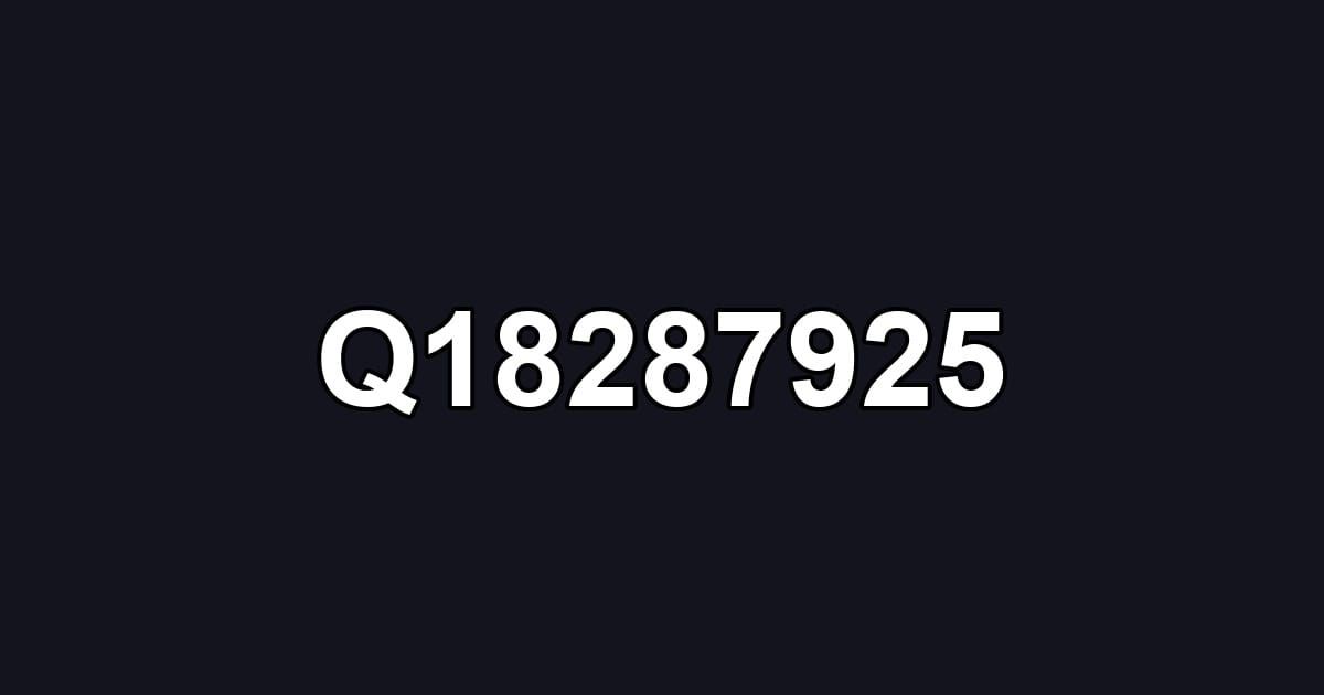 Q18287925