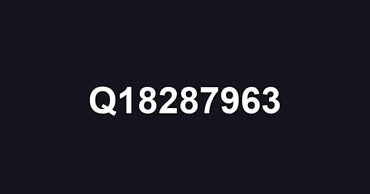 Q18287963