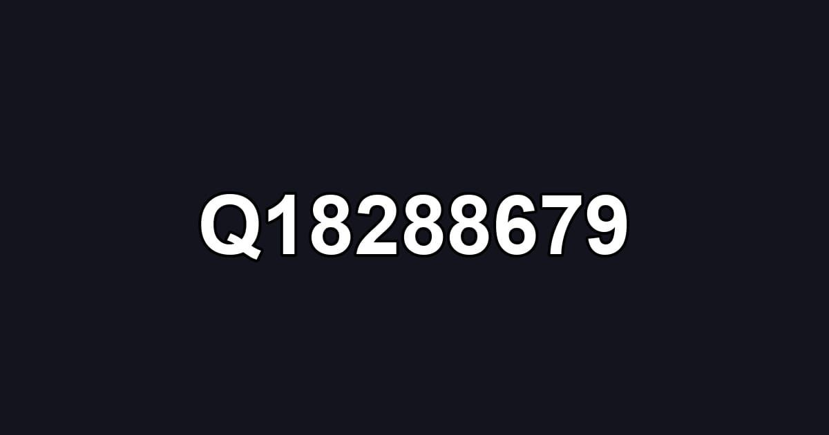 Q18288679