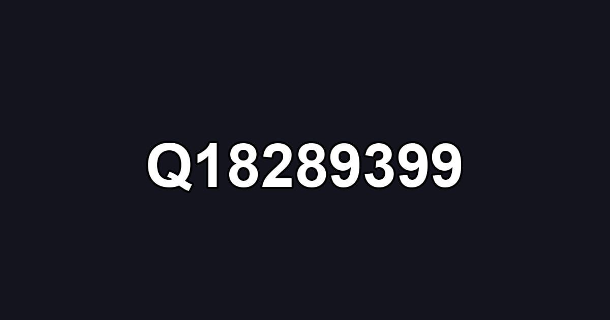 Q18289399