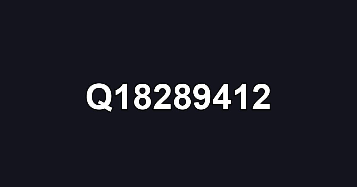 Q18289412