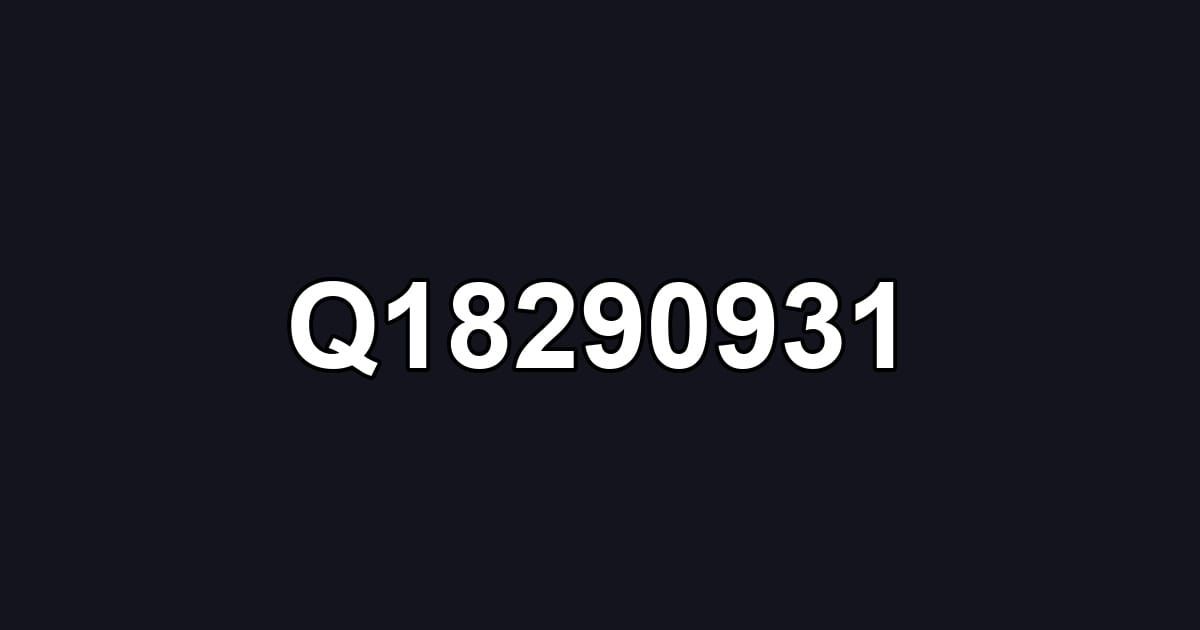 Q18290931