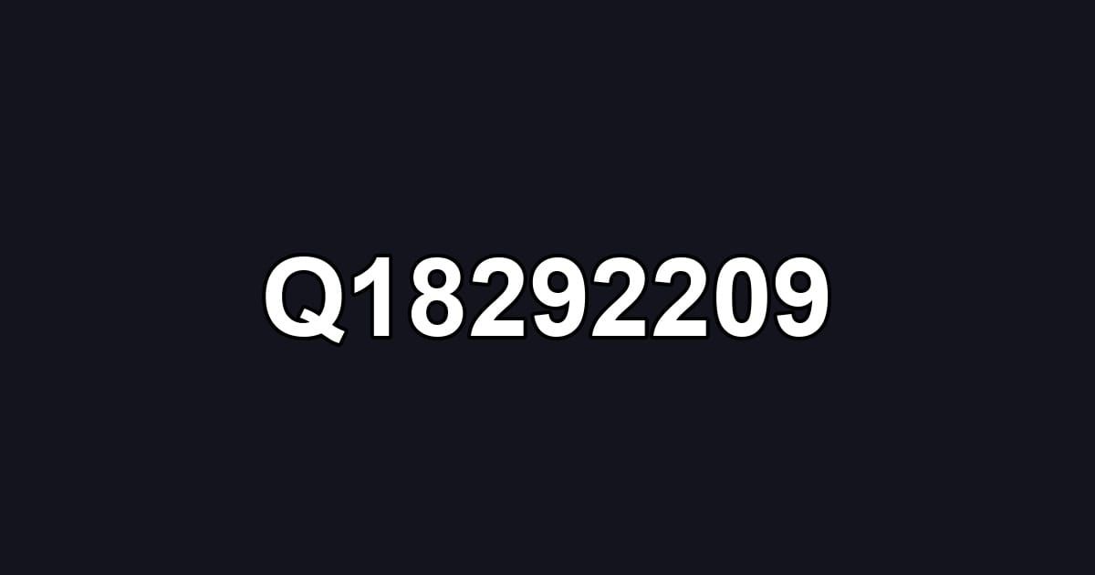 Q18292209