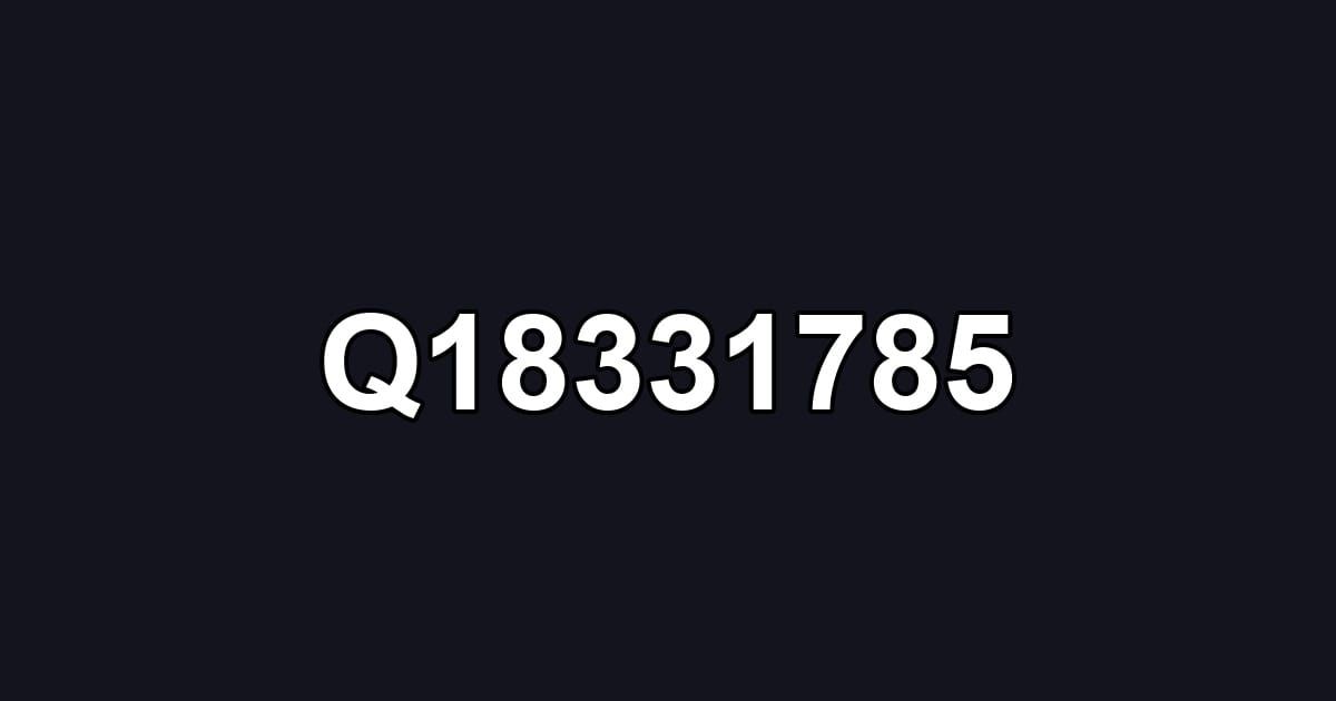 Q18331785