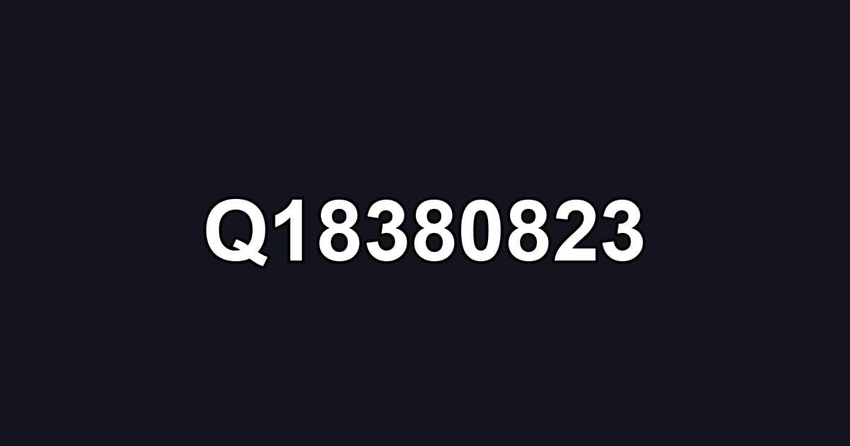 Q18380823
