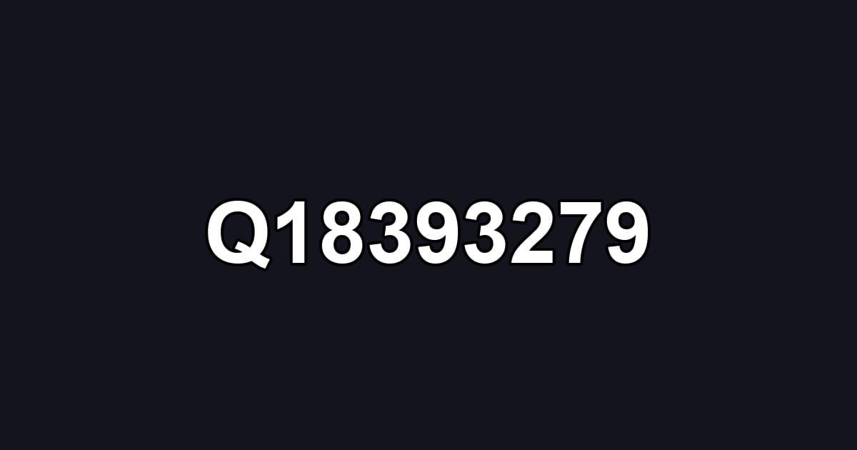 Q18393279