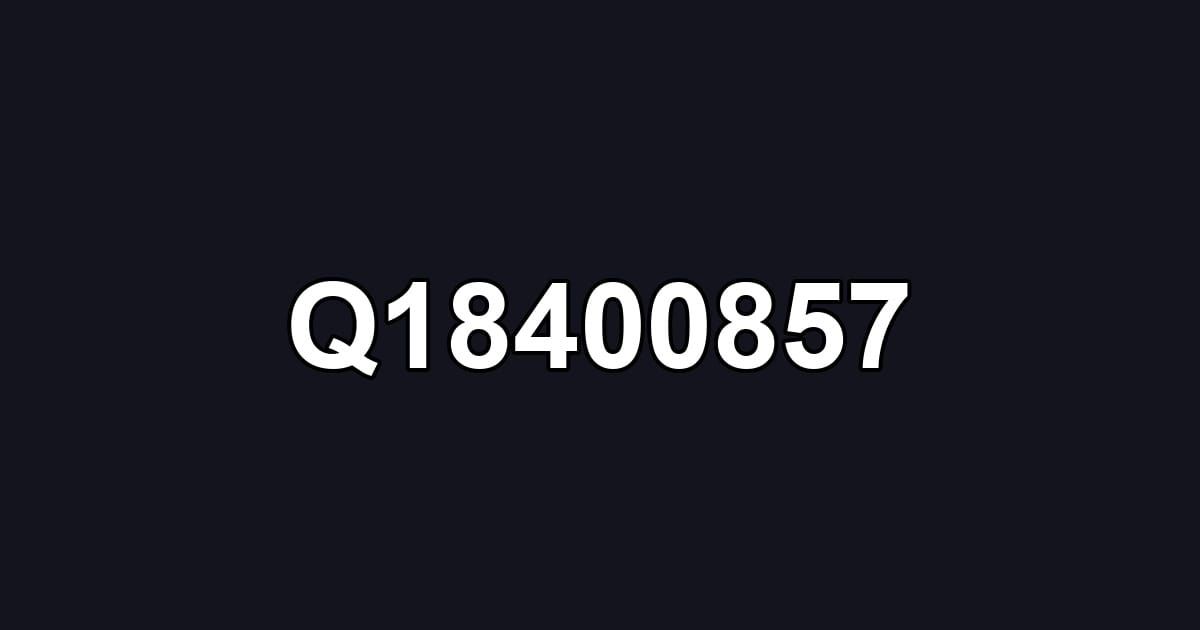 Q18400857