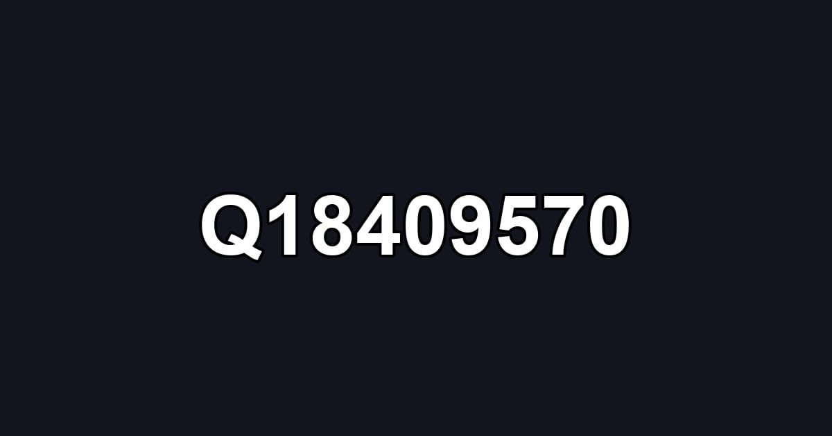 Q18409570