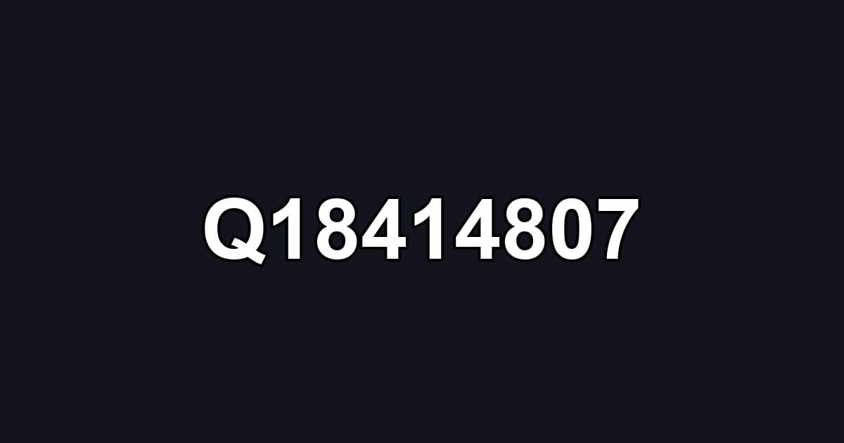 Q18414807