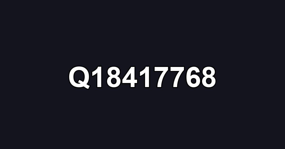 Q18417768