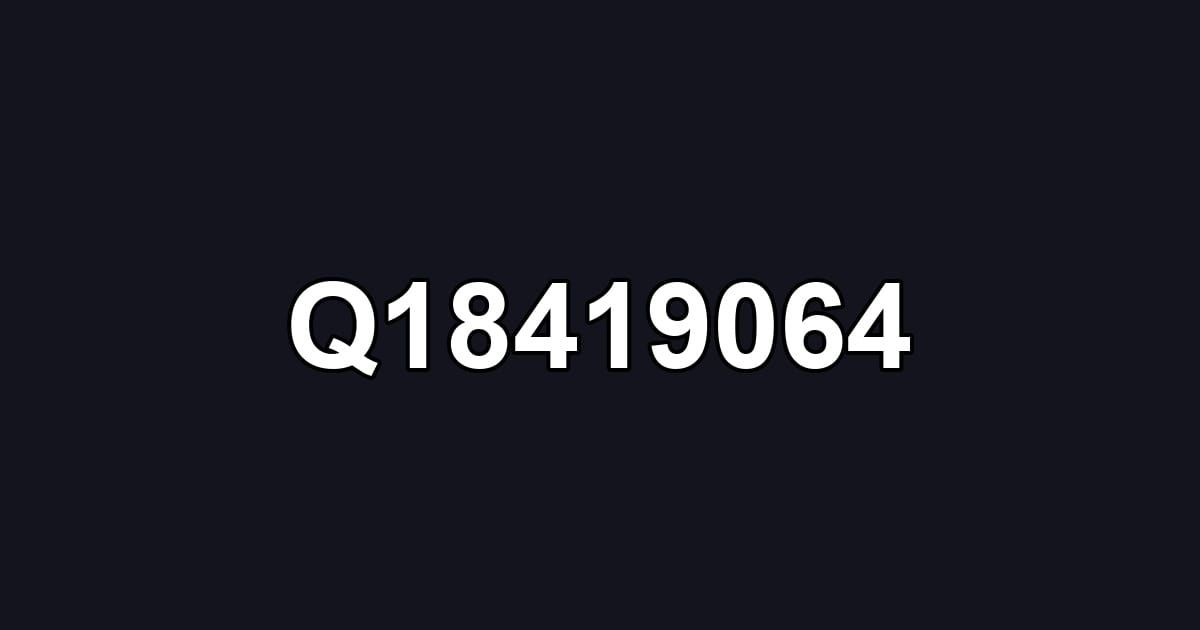 Q18419064