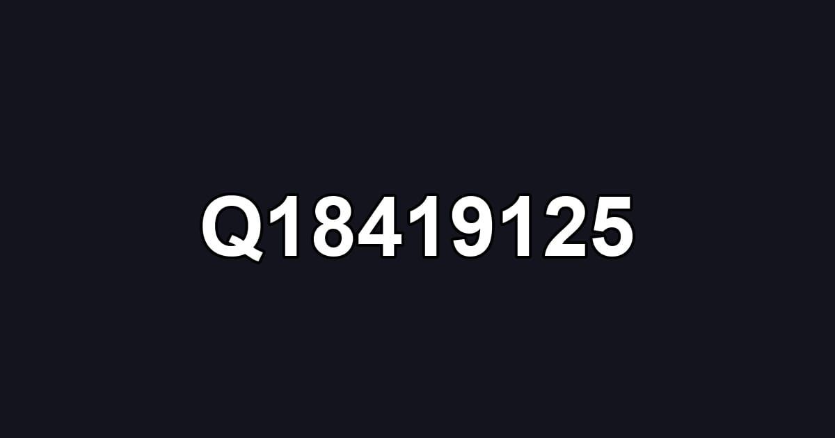 Q18419125