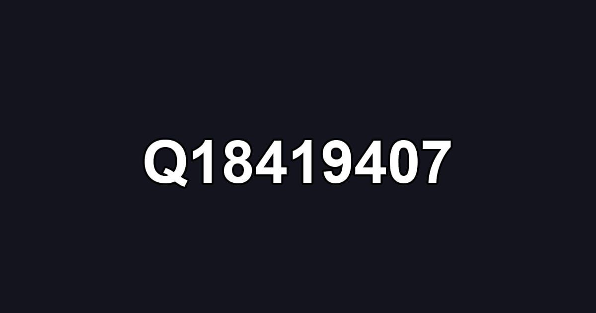 Q18419407