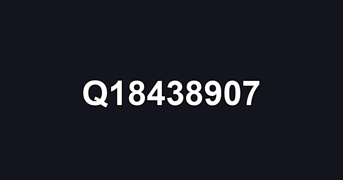 Q18438907