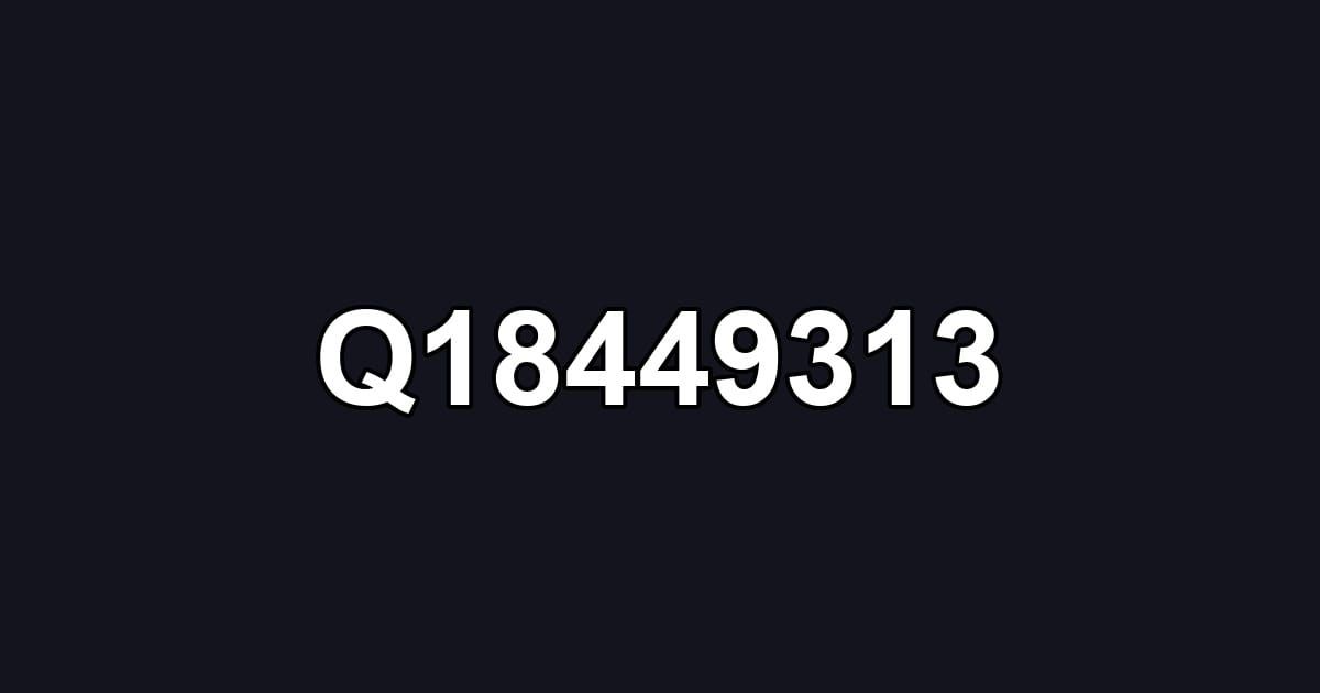 Q18449313