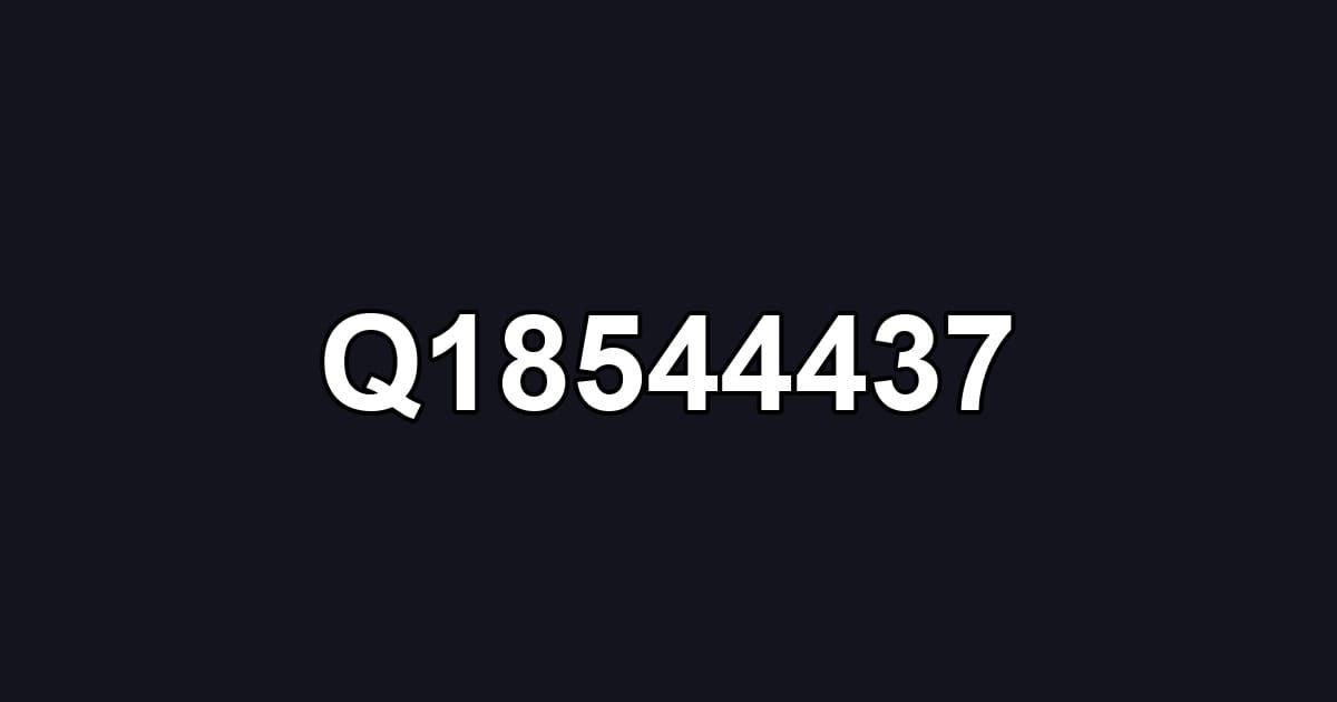 Q18544437