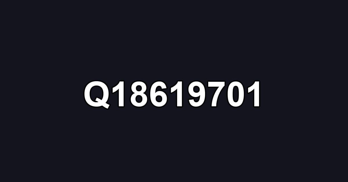 Q18619701