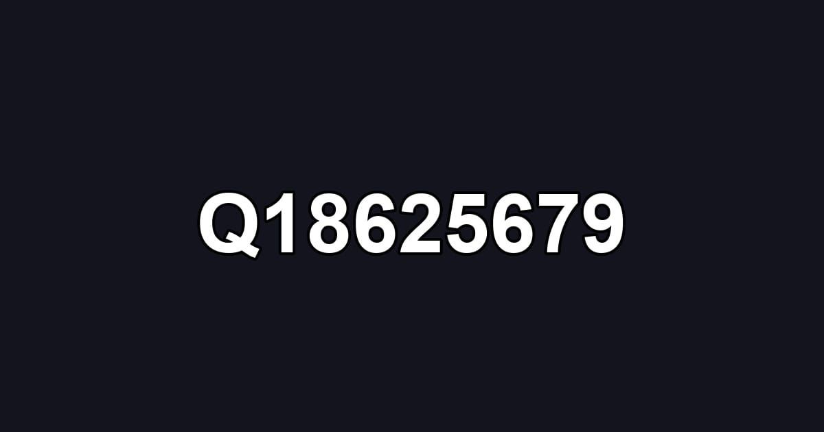 Q18625679