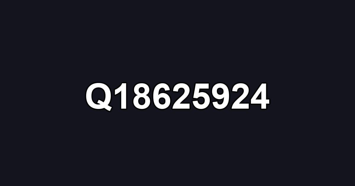 Q18625924