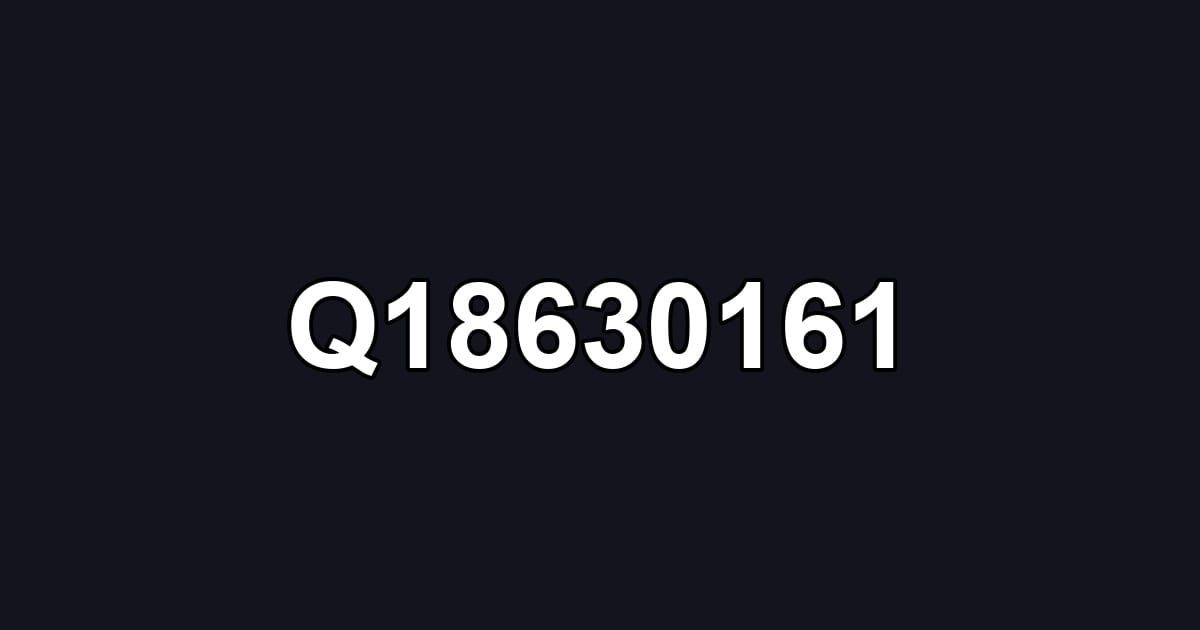 Q18630161
