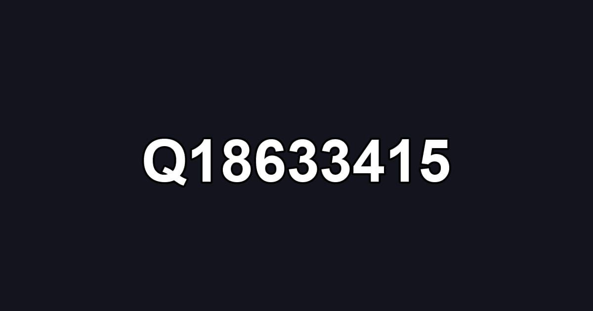 Q18633415