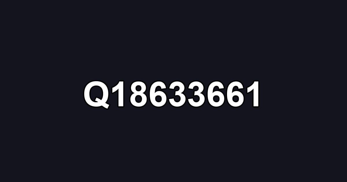 Q18633661