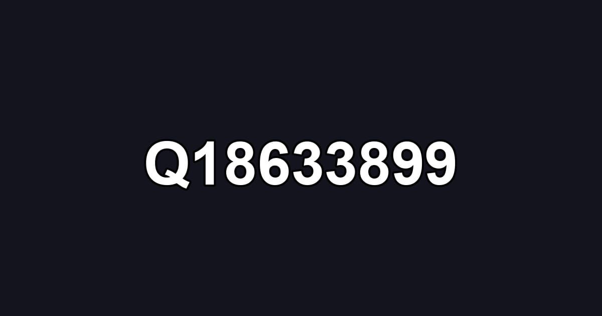 Q18633899