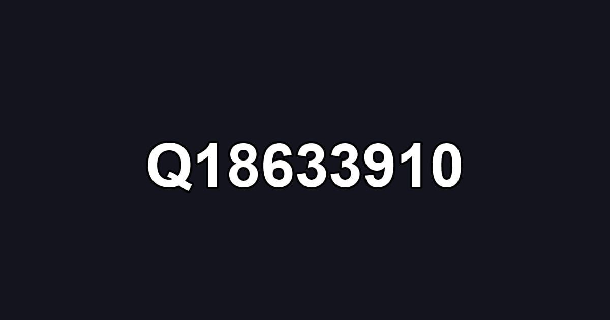 Q18633910