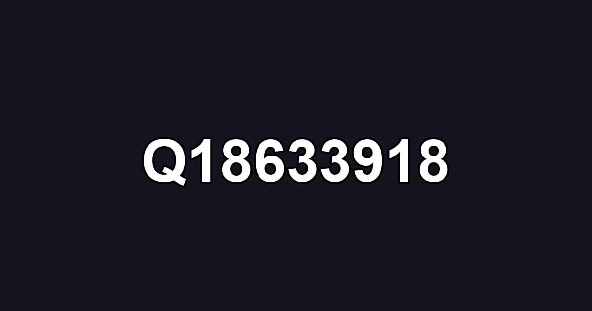 Q18633918