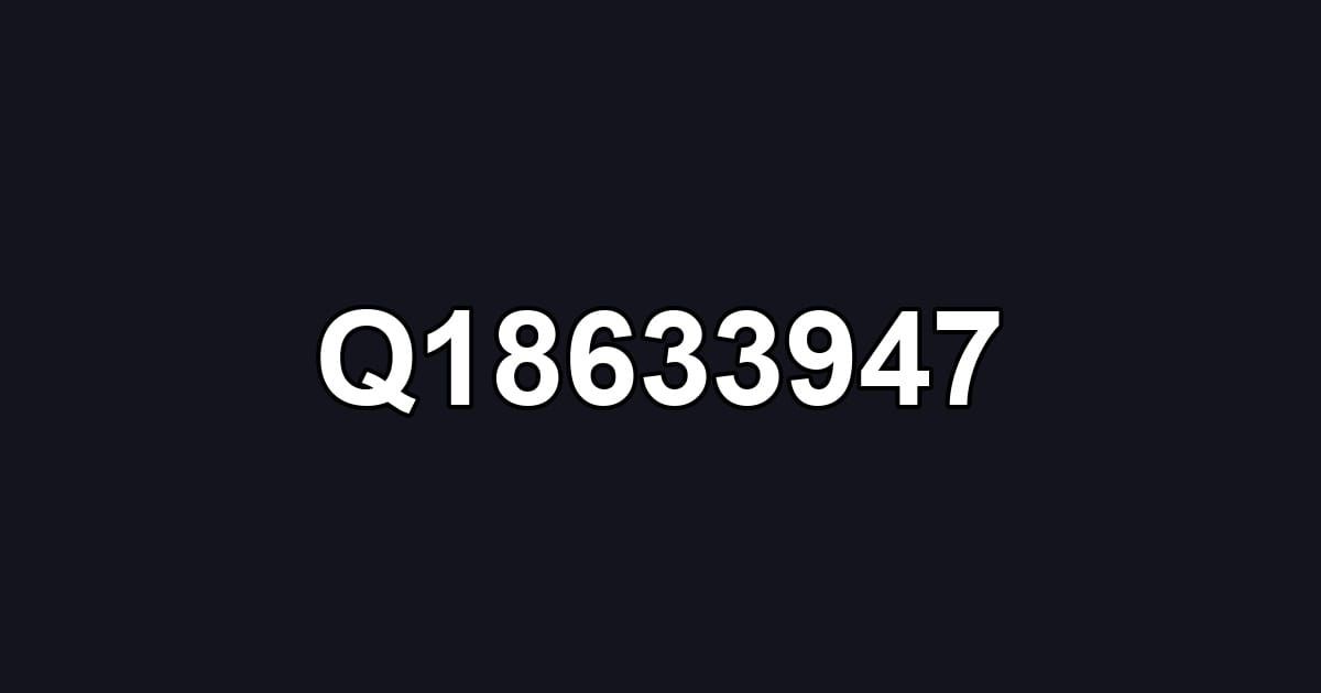 Q18633947