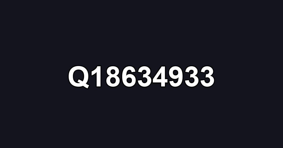 Q18634933
