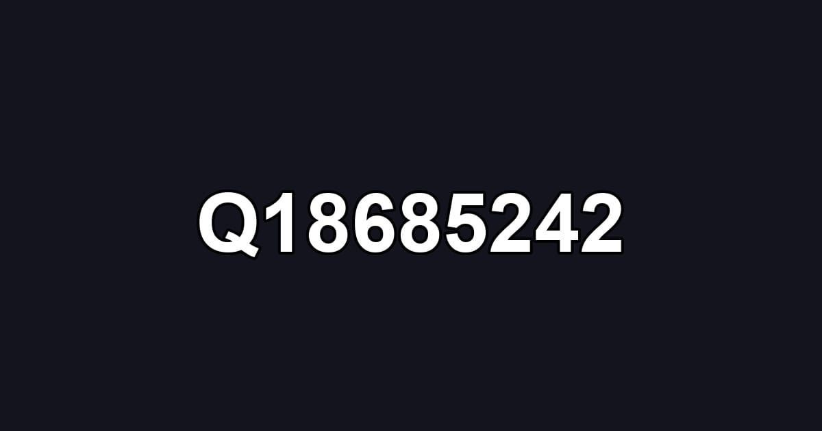Q18685242