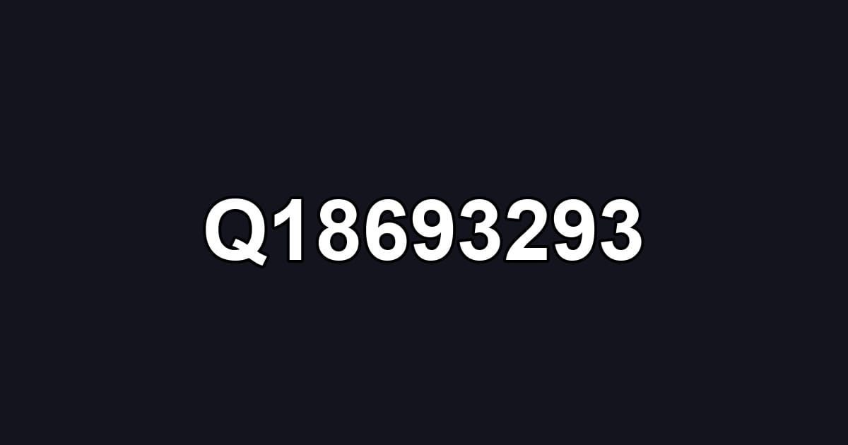 Q18693293