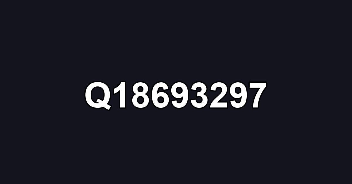 Q18693297