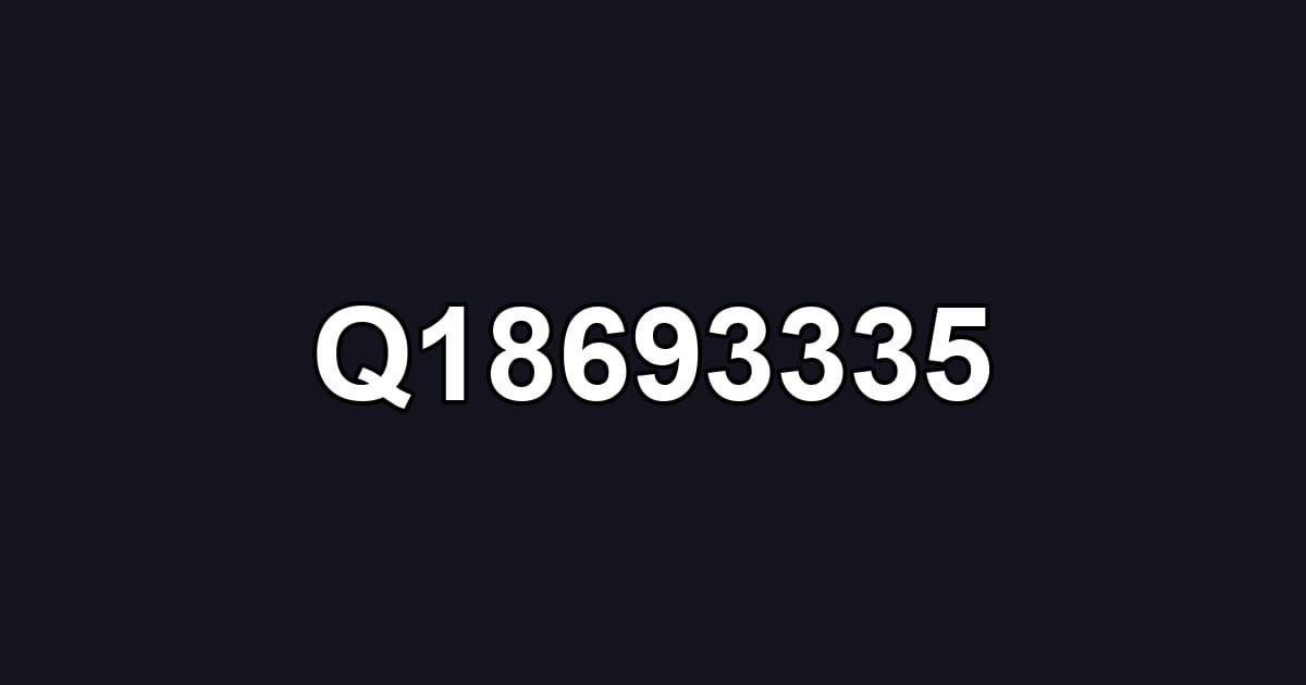 Q18693335