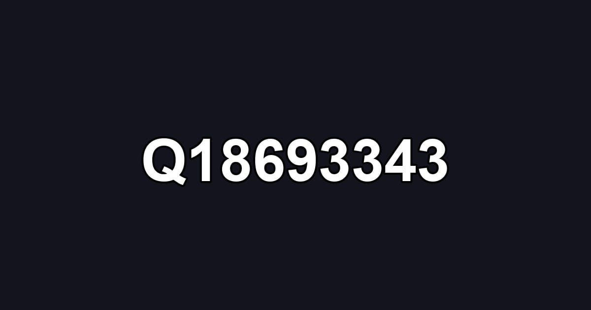 Q18693343