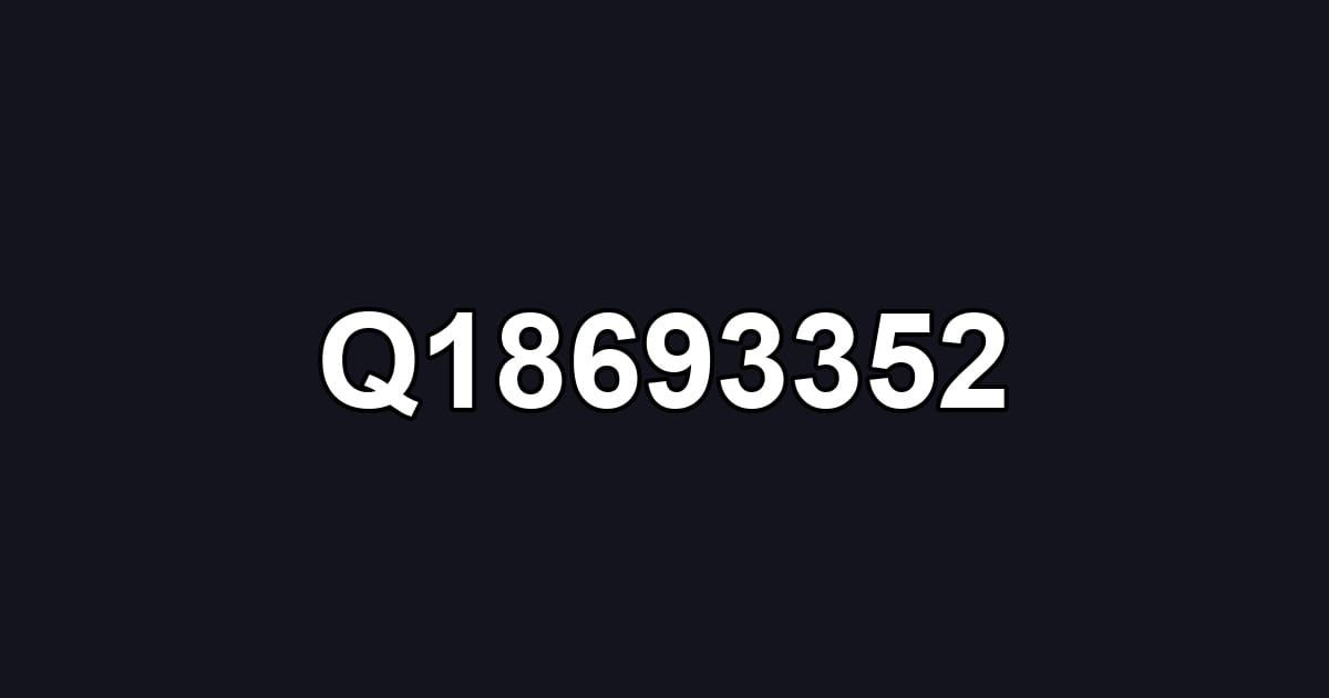 Q18693352