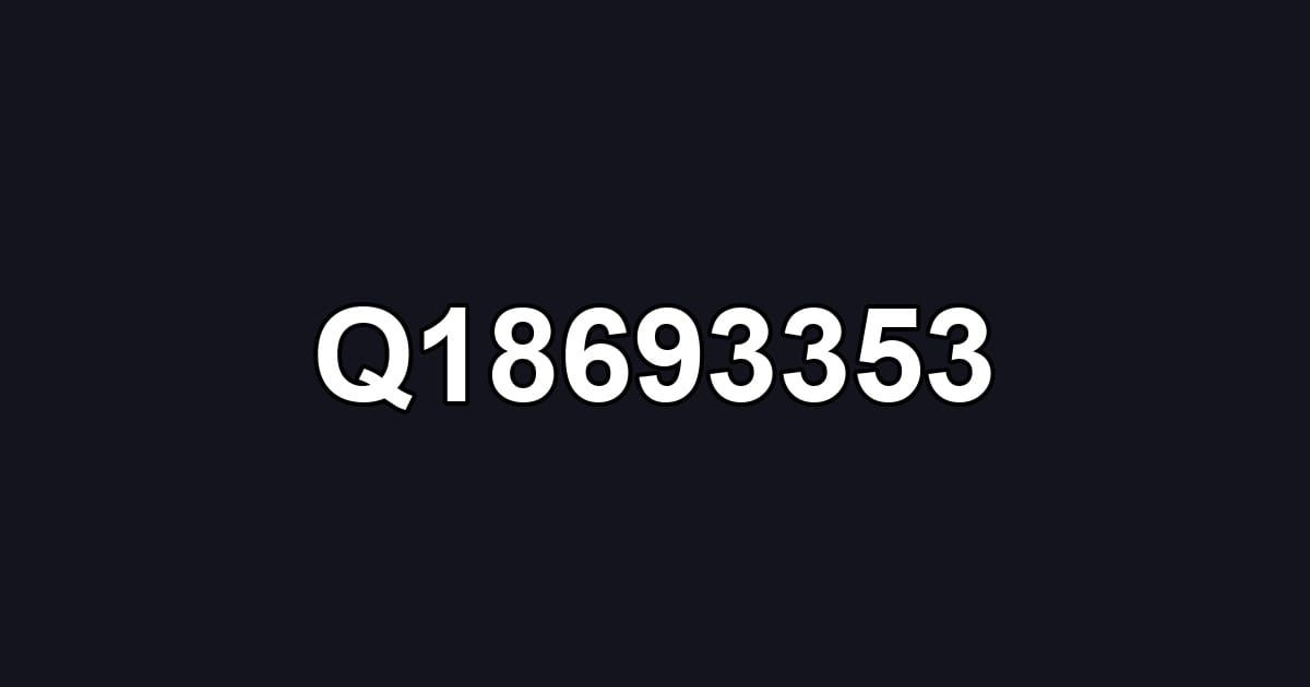 Q18693353