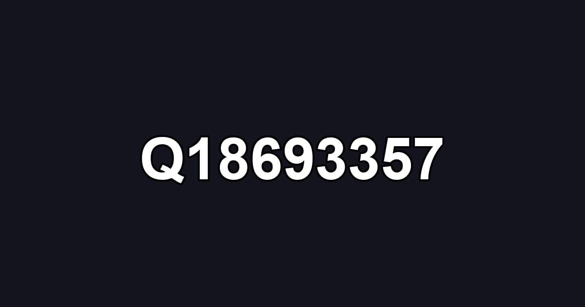 Q18693357