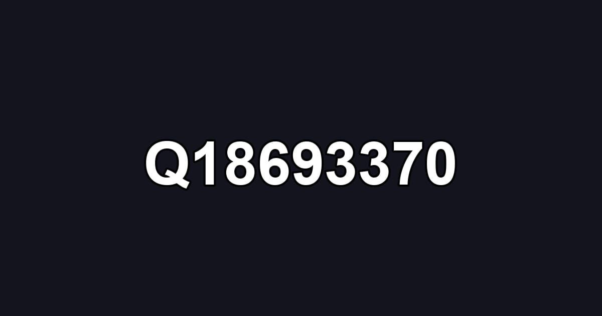 Q18693370