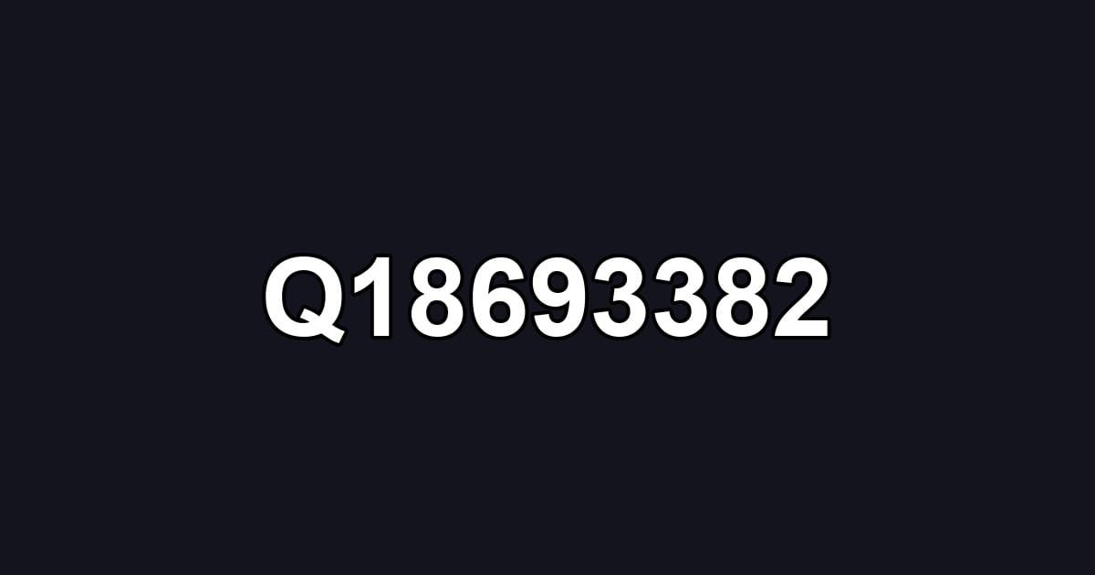 Q18693382